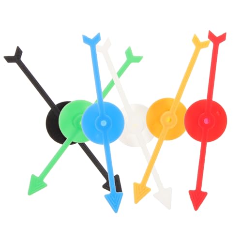 JUMPLAWN 6 Stücke Interaktive Bunte Kunststoff Brettspiel Pointer Für Jungen Und Mädchen Pädagogisches Spielzeug JUMPLAWN 6 Stücke Interaktive Bunte Kunststoff Brettspiel Pointer Für Jungen Und Mädchen Pädagogisches Spielzeug von JUMPLAWN