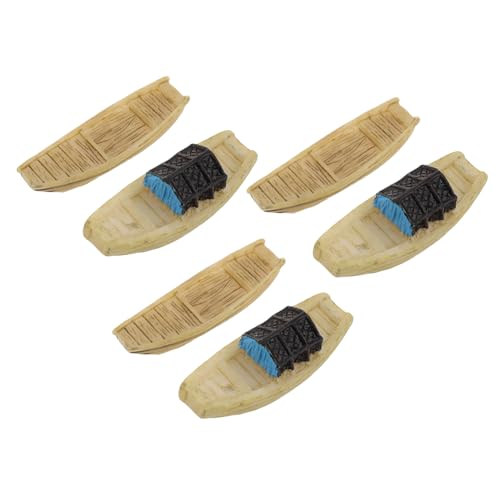 JUMPLAWN 6Stücke Miniatur Boot Modelle Handgefertigte Deko für Puppenhaus DIY Mikro Landschaft Segelboot Figuren für Kreative Dekoration und Büro JUMPLAWN 6Stücke Miniatur Boot Modelle Handgefertigte Deko für Puppenhaus DIY Mikro Landschaft Segelboot Figuren für Kreative Dekoration und Büro von JUMPLAWN
