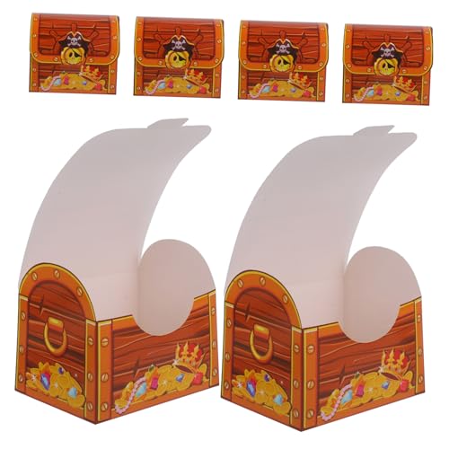 JUMPLAWN 6Stücke Piraten aus Partygeschenkbox für Süßigkeiten und Leckereien für Kindergeburtstag und Piraten Mottoparty Robuste Geschenkboxen für Kreative JUMPLAWN 6Stücke Piraten aus Partygeschenkbox für Süßigkeiten und Leckereien für Kindergeburtstag und Piraten Mottoparty Robuste Geschenkboxen für Kreative von JUMPLAWN