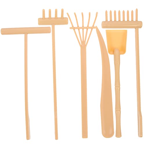 JUMPLAWN 6Stücke Teiliges Zen Garten Zubehör Rechen für Sandtische Leicht und Tragbar Kreative Muster und Meditation für Innenräume und Pflanzenpflege JUMPLAWN 6Stücke Teiliges Zen Garten Zubehör Rechen für Sandtische Leicht und Tragbar Kreative Muster und Meditation für Innenräume und Pflanzenpflege von JUMPLAWN