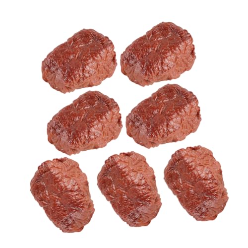 JUMPLAWN 7 Teiliges Simulationsrindfleischmodell Lebensmittel Foto Requisiten Künstliches Rindfleisch Gefälschtes Steak Gefälschte Steaks Fleisch Gefälschtes Rindfleisch Mehr Als JUMPLAWN 7 Teiliges Simulationsrindfleischmodell Lebensmittel Foto Requisiten Künstliches Rindfleisch Gefälschtes Steak Gefälschte Steaks Fleisch Gefälschtes Rindfleisch Mehr Als von JUMPLAWN