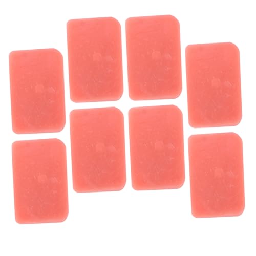 JUMPLAWN 8 Stück Gefälschte Schinkenscheiben, Gefälschtes Gekochtes Fleisch, Küchenfleischmodell, Realistische Fleischdekoration JUMPLAWN 8 Stück Gefälschte Schinkenscheiben, Gefälschtes Gekochtes Fleisch, Küchenfleischmodell, Realistische Fleischdekoration von JUMPLAWN