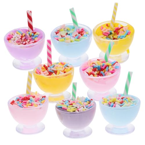 JUMPLAWN 8 Stück Mini- würfelunterlage LEDs Leuchtmittel eiskö Fist Gleit Creme Toy unser Miniaturen Leute aus dem Puppenhaus Mini- -Eiscreme-Modell gefälschtes Mini-Essen Harz JUMPLAWN 8 Stück Mini- würfelunterlage LEDs Leuchtmittel eiskö Fist Gleit Creme Toy unser Miniaturen Leute aus dem Puppenhaus Mini- -Eiscreme-Modell gefälschtes Mini-Essen Harz von JUMPLAWN