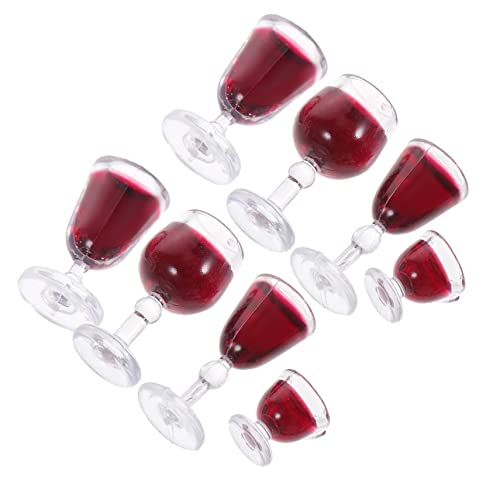 JUMPLAWN 8 Stück Puppe Weingläser Puppenhaus Weingläser Mini Weinbecher Miniatur-Puppenhauszubehör Mini-Hausweinkelch Puppe Weinbecher Mini-Rotweinbecher Mini Weingläser PVC JUMPLAWN 8 Stück Puppe Weingläser Puppenhaus Weingläser Mini Weinbecher Miniatur-Puppenhauszubehör Mini-Hausweinkelch Puppe Weinbecher Mini-Rotweinbecher Mini Weingläser PVC von JUMPLAWN