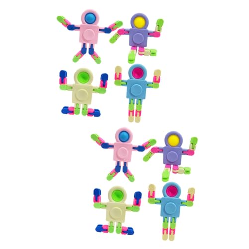 JUMPLAWN 8 Stück Teiliges Sensorisches Handspielzeug Fidget Decompression Gyroskop für Erwachsene Stressabbau und Konzentration Tragbare Tischspielzeuge zur Entspannung und von JUMPLAWN