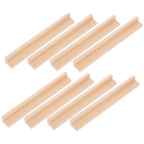 JUMPLAWN 8Stücke Holz Domino Halter für DIY Stabile Präsentationsständer für Dominokarten und Buchstaben für Brettspiele und Kreative Projekte JUMPLAWN 8Stücke Holz Domino Halter für DIY Stabile Präsentationsständer für Dominokarten und Buchstaben für Brettspiele und Kreative Projekte von JUMPLAWN