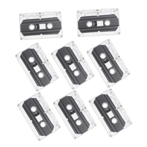 JUMPLAWN 8st Leeres Band Leere Kassette Musikkassetten Musikband Kassettenband Leer Kassettenrekord Mikrokassettenspieler Kassettenmusik Miniband Plastik Transparent JUMPLAWN 8st Leeres Band Leere Kassette Musikkassetten Musikband Kassettenband Leer Kassettenrekord Mikrokassettenspieler Kassettenmusik Miniband Plastik Transparent von JUMPLAWN