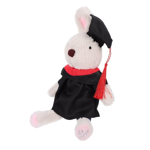 JUMPLAWN Abschluss Plüschpuppe Bunny kanninchen liebstöckel gartensiebe schlüpfeier liebes Abschlusspuppe Hase lustiger Plüsch Grad Plüschpuppe Graduierungs-Design-Puppe PP Baumwolle Beige JUMPLAWN Abschluss Plüschpuppe Bunny kanninchen liebstöckel gartensiebe schlüpfeier liebes Abschlusspuppe Hase lustiger Plüsch Grad Plüschpuppe Graduierungs-Design-Puppe PP Baumwolle Beige von JUMPLAWN