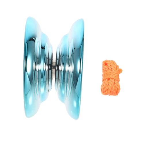 JUMPLAWN Alloy Ball Klein Anfänger Trick Kleinkind Bälle Jo Jo Jo Jo Ball Jo Jo Ball Lustige Jo Jos Chinesisches Jo Jo Bauchmuskeln Blau von JUMPLAWN