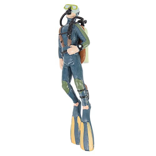 JUMPLAWN Aquarium Dekoration Taucher Figur Realistisches Design Fischtank Schmuck Für Aquarien Lernräume Wohnzimmer Hochwertiges Sicheres Material Langlebig Stabil JUMPLAWN Aquarium Dekoration Taucher Figur Realistisches Design Fischtank Schmuck Für Aquarien Lernräume Wohnzimmer Hochwertiges Sicheres Material Langlebig Stabil von JUMPLAWN