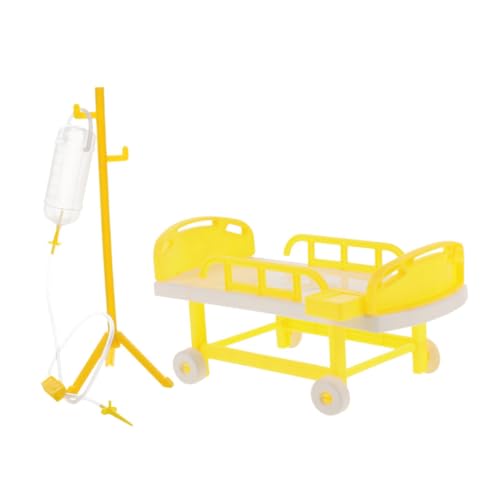JUMPLAWN Arztspielset Mit Medizinischem Bett Und Iv Tropf Realistische Rollenspielausstattung Für Kleinkinder Und Vorschulkinder Für Zuhause Und Kindergarten JUMPLAWN Arztspielset Mit Medizinischem Bett Und Iv Tropf Realistische Rollenspielausstattung Für Kleinkinder Und Vorschulkinder Für Zuhause Und Kindergarten von JUMPLAWN