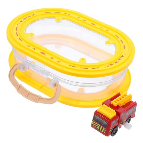 JUMPLAWN Aufbewahrungsbox für Eisenbahnwaggons -Organizer und Aufbewahrung Reisespielzeug aufbewahrungsboxen kinderzimmer spielzeugbox Autoschmuck zum Aufziehen Aufziehauto von JUMPLAWN