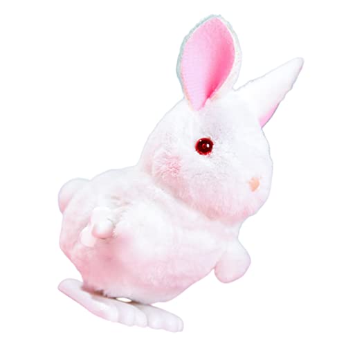 JUMPLAWN Aufziehspielzeug Hase Plüschspielzeug mit Niedliches Kaninchen für Perfektes Ostergeschenk Springendes für Partys und Feste von JUMPLAWN