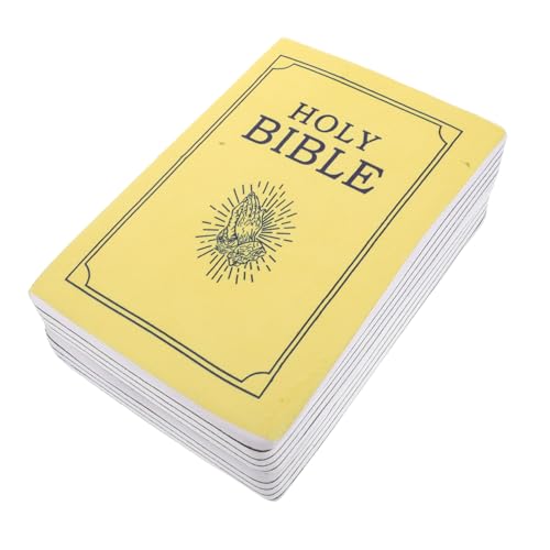 JUMPLAWN Bibel Plüsch Spielzeugbuch Kissen Plüsch Bibelkissen Weich Gemütlich Buchwurf Kissen Dekoratives Kissen Kissen Für Religiöse Christliche Spirituelle Dekore von JUMPLAWN