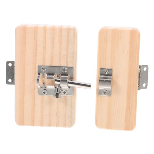 JUMPLAWN Busy Board Türriegel Sensorisches DIY Handwerk für Fördert Feinmotorik Problemlösungsfähigkeiten Kinderfreundlich Sicher Lernspielzeug von JUMPLAWN