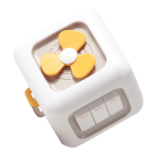 JUMPLAWN Busy Cube für Kleinkinder Sensorisches Montessori Lernspielzeug mit Aktivitäten zur Entwicklung von Handfertigkeiten und Koordination für Reisen und von JUMPLAWN