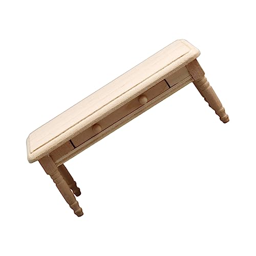 JUMPLAWN DIY Teetisch ohne Muster Hochwertige Mini Haus Dekoration für Sammler und DIY Kunsthandwerk JUMPLAWN DIY Teetisch ohne Muster Hochwertige Mini Haus Dekoration für Sammler und DIY Kunsthandwerk von JUMPLAWN