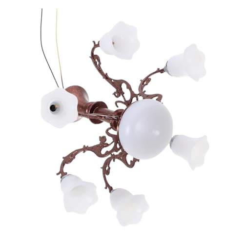 JUMPLAWN Miniatur Modell Deckenlampe Antike Kupferfarbe Hängelampe Für Puppenhaus Dekoration -Landschaft Sandbox Beleuchtung Elegantes Design Für Innenräume JUMPLAWN Miniatur Modell Deckenlampe Antike Kupferfarbe Hängelampe Für Puppenhaus Dekoration -Landschaft Sandbox Beleuchtung Elegantes Design Für Innenräume von JUMPLAWN