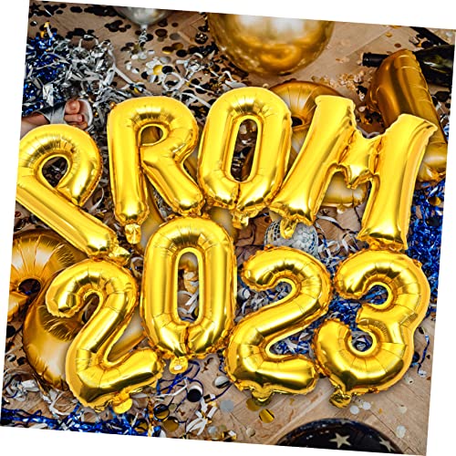 JUMPLAWN Dekorative Aluminiumfolie Ballon für Abschlussfeier Teilig Glänzende Folienballons Class Of Einfache Montage Festliche Partydekoration für und Abschlussveranstaltungen von JUMPLAWN
