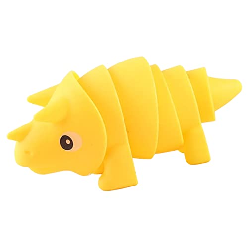 JUMPLAWN Dinosaurier Squeeze für Stressabbau Lustiges Sensorisches Druckspielzeug für Erwachsene zur Dekoration von Partys Druckentlastung Gelber Farbe JUMPLAWN Dinosaurier Squeeze für Stressabbau Lustiges Sensorisches Druckspielzeug für Erwachsene zur Dekoration von Partys Druckentlastung Gelber Farbe von JUMPLAWN