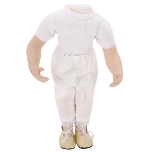JUMPLAWN Doll Body Accessory für DIY Puppen Stabil und Praktisch für Ankleidespiele Hochwertige Verarbeitung Bastelmaterial für Puppen für Kreative Projekte von JUMPLAWN