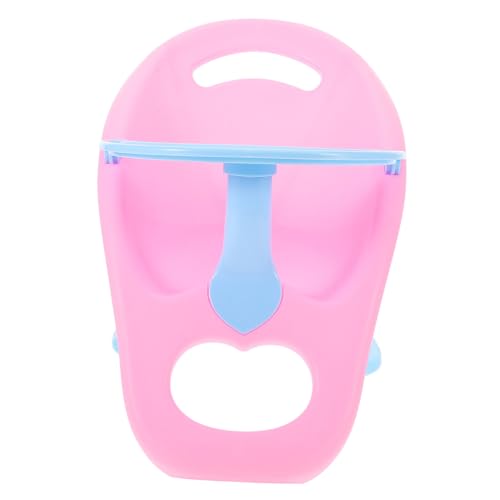 JUMPLAWN Doll Hochstuhl Sicherer Simulierter Puppenhochstuhl Einfacher Aufbau Tragbar Attraktive Spielzeugmöbel für Puppenhäuser für Spielzeiten von JUMPLAWN