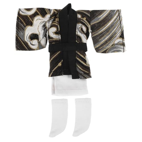 JUMPLAWN Doll Kimono Outfit Set Reusable Puppenkleidung für Verschiedene Puppen Traditioneller Japanischer Stil Oberteil Unterkleid Gürtel und Socken für Kreative DIY Projekte JUMPLAWN Doll Kimono Outfit Set Reusable Puppenkleidung für Verschiedene Puppen Traditioneller Japanischer Stil Oberteil Unterkleid Gürtel und Socken für Kreative DIY Projekte von JUMPLAWN