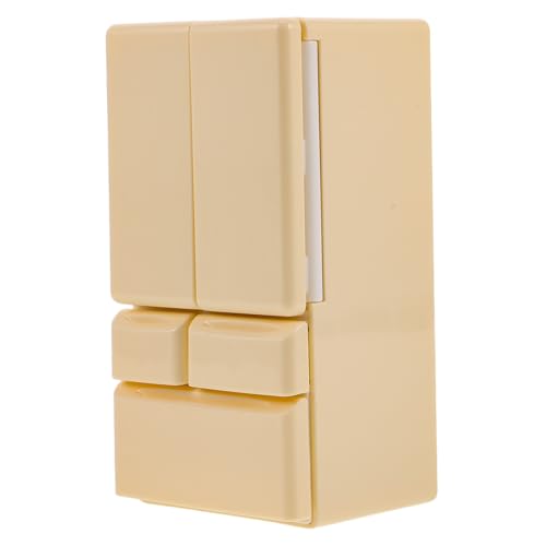 JUMPLAWN Doppeltür Kühlschrank Niedliches Für Ideales Zubehör Für Rollenspiele Und Kreative Heimdekoration JUMPLAWN Doppeltür Kühlschrank Niedliches Für Ideales Zubehör Für Rollenspiele Und Kreative Heimdekoration von JUMPLAWN