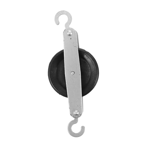 JUMPLAWN Einzelne Riemenscheibe Robuste Pulley Block für Physik Experimente Leicht zu Bedienen Langlebige Konstruktion für Unterricht und Wissenschaftliche Demonstrationen von JUMPLAWN