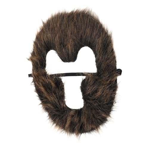 JUMPLAWN Fake Bart für Realistischer Kostüm Bart für Halloween Karneval und Maskeraden Vielseitiges Accessoire für Partys und Spiele JUMPLAWN Fake Bart für Realistischer Kostüm Bart für Halloween Karneval und Maskeraden Vielseitiges Accessoire für Partys und Spiele von JUMPLAWN