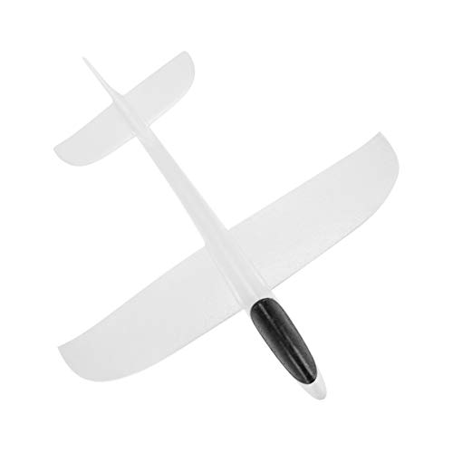 JUMPLAWN Flugzeugspielzeug für Kinder 48cm Wurfflugzeug Leichtes und Langlebiges Outdoor Spielzeug Verbessert Hand Auge Koordination Lustiges Freizeitspielzeug von JUMPLAWN