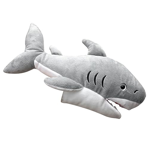JUMPLAWN Frühpädagogische Plüschhai Handpuppe Interaktive Tierpuppe für Geschichten und Rollenspiele Emuliertes Tierspielzeug JUMPLAWN Frühpädagogische Plüschhai Handpuppe Interaktive Tierpuppe für Geschichten und Rollenspiele Emuliertes Tierspielzeug von JUMPLAWN