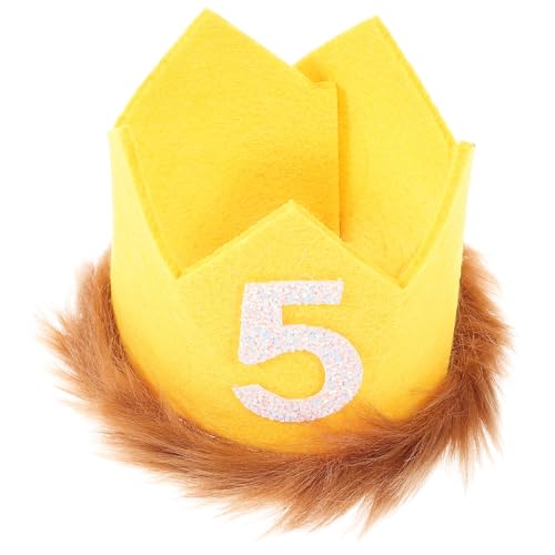 JUMPLAWN Geburtstagshut Geburtstagshüte Für Kronen Partyhüte Für Kinderhüte Für Kleinkinder Kinderstirnbänder Kinderkronenhut Geburtstagskronenhut Für Polyester JUMPLAWN Geburtstagshut Geburtstagshüte Für Kronen Partyhüte Für Kinderhüte Für Kleinkinder Kinderstirnbänder Kinderkronenhut Geburtstagskronenhut Für Polyester von JUMPLAWN