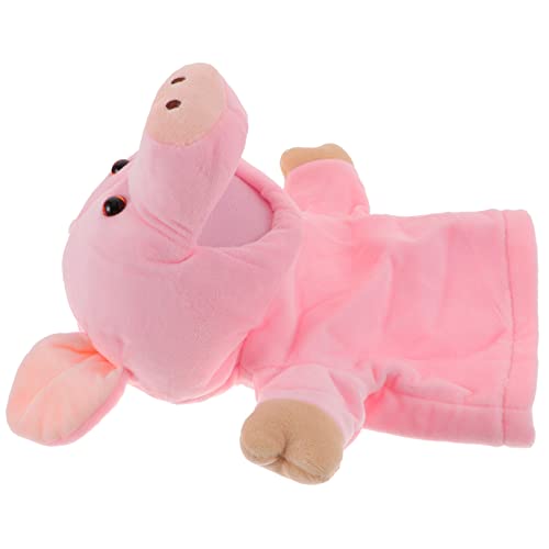 JUMPLAWN Große Plüsch Schwein Handpuppe Lernspielzeug für Interaktive Geschichtenerzählung Weiche und Sichere Materialien für Zuhause Kindergarten und JUMPLAWN Große Plüsch Schwein Handpuppe Lernspielzeug für Interaktive Geschichtenerzählung Weiche und Sichere Materialien für Zuhause Kindergarten und von JUMPLAWN