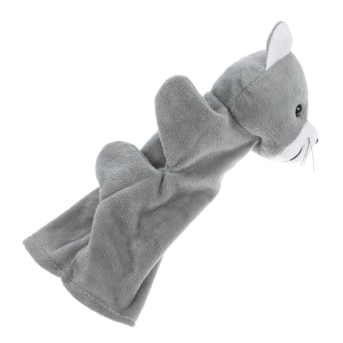 JUMPLAWN Handpuppe Katze aus Plüsch Interaktive Fingerpuppen für Kleinkinder zum Geschichtenerzählen und Kreativen Fördert Kommunikation und Fantasie für Monaten JUMPLAWN Handpuppe Katze aus Plüsch Interaktive Fingerpuppen für Kleinkinder zum Geschichtenerzählen und Kreativen Fördert Kommunikation und Fantasie für Monaten von JUMPLAWN