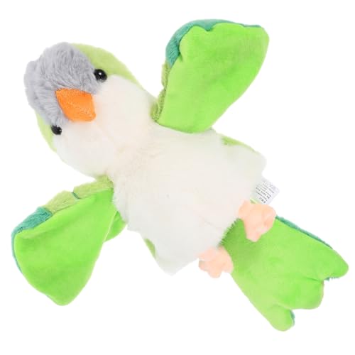 JUMPLAWN Handpuppenspielzeug papagei handpuppen für kreatives Kinderhandpuppe interaktives Vogel Stofftier Fingerpuppen Vogelpuppe Fingerplüschspielzeug JUMPLAWN Handpuppenspielzeug papagei handpuppen für kreatives Kinderhandpuppe interaktives Vogel Stofftier Fingerpuppen Vogelpuppe Fingerplüschspielzeug von JUMPLAWN