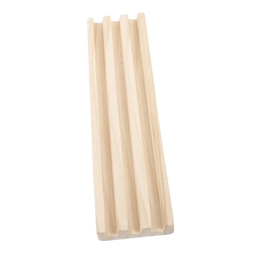 JUMPLAWN Holz Domino Rack Stabiler Domino Halter aus Langlebigem Holz für Tischspiele mit Praktischem Design für Müheloses und Aufbewahrung für Familien und Freunde JUMPLAWN Holz Domino Rack Stabiler Domino Halter aus Langlebigem Holz für Tischspiele mit Praktischem Design für Müheloses und Aufbewahrung für Familien und Freunde von JUMPLAWN