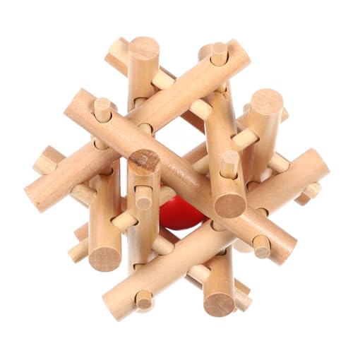 JUMPLAWN Holz Gehirnspielzeug für Erwachsene Intelligentes Puzzlespiel Problemlösungsfähigkeiten und Kreativität für Familienaktivitäten und Interaktives JUMPLAWN Holz Gehirnspielzeug für Erwachsene Intelligentes Puzzlespiel Problemlösungsfähigkeiten und Kreativität für Familienaktivitäten und Interaktives von JUMPLAWN