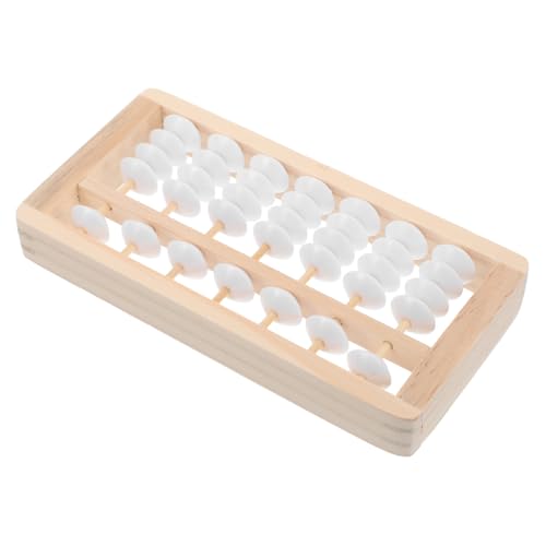 JUMPLAWN Holz Mini Montessori Lernspielzeug für Kleinkinder Geburtstag Greifspielzeug und Foto Requisit Pädagogisch Klassisches Design Kognitives Zählen und Arithmetik Fördern von JUMPLAWN