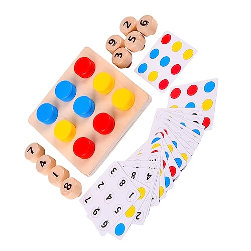 JUMPLAWN Holz Schraubenspielzeug Für Frühkindliches Lernspielzeug Hand Augen Koordination Und Farberkennung Pädagogisches Für Jahre Alt JUMPLAWN Holz Schraubenspielzeug Für Frühkindliches Lernspielzeug Hand Augen Koordination Und Farberkennung Pädagogisches Für Jahre Alt von JUMPLAWN