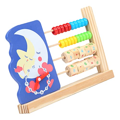 JUMPLAWN Holz für Multifunktionales Lernspielzeug mit Cartoon Design für Mathe und Lernen für Sicheren und Dauerhaften Spielspaß von JUMPLAWN
