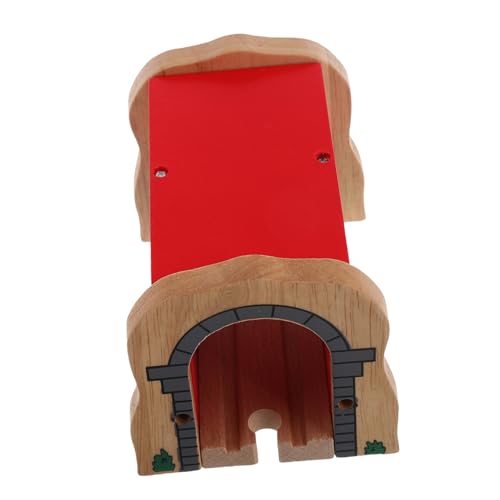 JUMPLAWN Holzbahngleis Gleiszubehör Zug Partyartikel Spielzeugeisenbahn-Tunnel Zubehör Für Die Eisenbahnszene Miniatur-eisenbahntunnelmodell Tunnel Schienen Hölzern JUMPLAWN Holzbahngleis Gleiszubehör Zug Partyartikel Spielzeugeisenbahn-Tunnel Zubehör Für Die Eisenbahnszene Miniatur-eisenbahntunnelmodell Tunnel Schienen Hölzern von JUMPLAWN