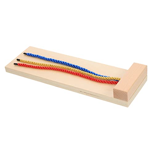 JUMPLAWN Holzspielzeug Motorischen Fähigkeiten Haarflechtspielzeug für Frühes Lernen Kreativität und Geduld Jahren JUMPLAWN Holzspielzeug Motorischen Fähigkeiten Haarflechtspielzeug für Frühes Lernen Kreativität und Geduld Jahren von JUMPLAWN