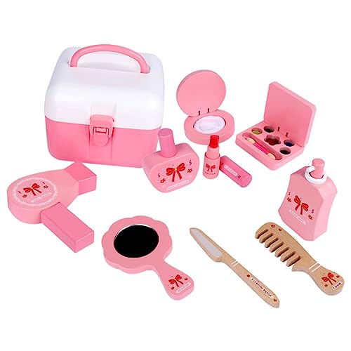 JUMPLAWN Interaktives Schminkset Kosmetikspielzeug Für Mädchen Make Up Koffer Für Rollenspiele Sicheres Und Waschbares Für Ab Jahren von JUMPLAWN