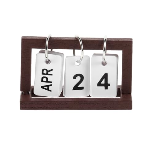 JUMPLAWN Kalender für Puppenhaus Wunderschöner Flip Kalender für Rollenspiele und Landschaftsdarstellungen zur Dekoration von Schreibtischen und Miniaturwelten JUMPLAWN Kalender für Puppenhaus Wunderschöner Flip Kalender für Rollenspiele und Landschaftsdarstellungen zur Dekoration von Schreibtischen und Miniaturwelten von JUMPLAWN