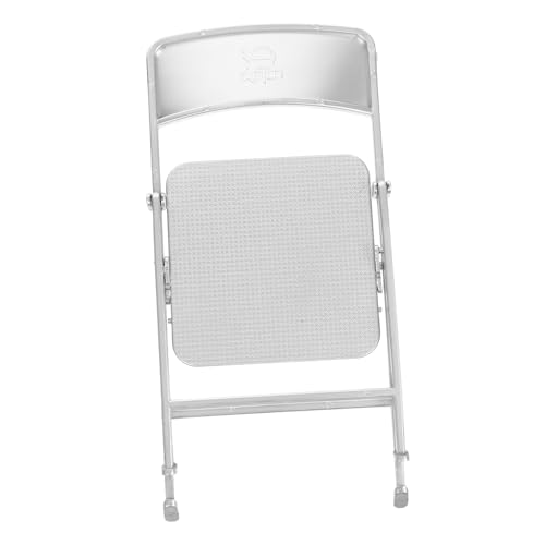JUMPLAWN Klappstuhlmodell Miniatur Puppe Tragbar Möbel zarte Mini-Hausdekoration Mini- Mini-Hausversorgung Mini - Mini House Accessory Mini-Stuhl Abs Silver JUMPLAWN Klappstuhlmodell Miniatur Puppe Tragbar Möbel zarte Mini-Hausdekoration Mini- Mini-Hausversorgung Mini - Mini House Accessory Mini-Stuhl Abs Silver von JUMPLAWN