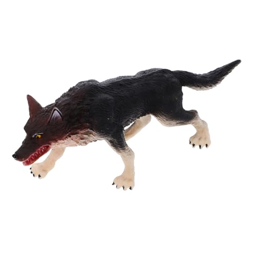 JUMPLAWN Kleine Wolfsfigur Realistisches Wildtier Modell Für Dekoration Für Zuhause Und Lernspielzeug Material Für Sammler Und von JUMPLAWN