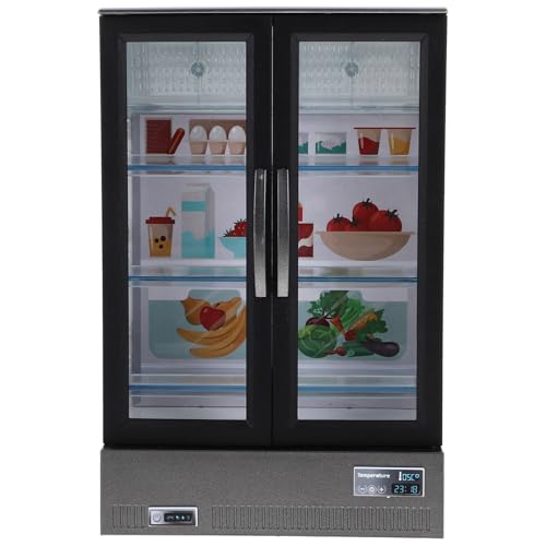 JUMPLAWN Miniatur-kühlschrank Für Puppenhäuser Mini-Spielzeug-kühlschränke Dekorativer Mini-kühlschrank Für Jungen Und Mädchen Rollenspiel-Spielzeug Für Jungen Und Mädchen von JUMPLAWN