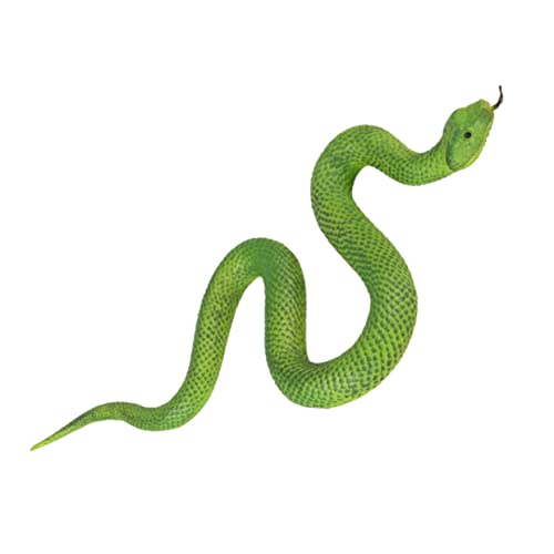 JUMPLAWN Künstliche Schlangenfigur aus Weichem Realistisches Schlangenspielzeug für Streiche und Dekoration und Gartenrequisiten Grün TPR Material JUMPLAWN Künstliche Schlangenfigur aus Weichem Realistisches Schlangenspielzeug für Streiche und Dekoration und Gartenrequisiten Grün TPR Material von JUMPLAWN