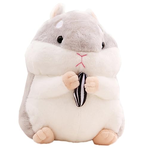 JUMPLAWN Kuscheltier Hamster Plüschspielzeug Niedliches Weiches Hamster für für Jungen Raumdekoration JUMPLAWN Kuscheltier Hamster Plüschspielzeug Niedliches Weiches Hamster für für Jungen Raumdekoration von JUMPLAWN